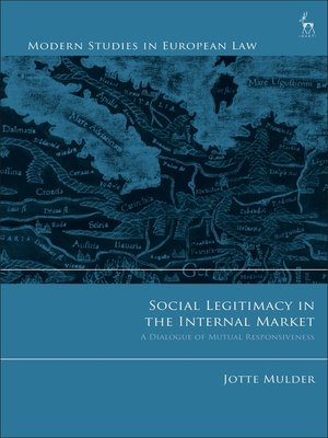 cover image of Social Legitimacy in the Internal Market